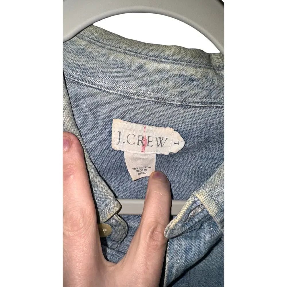 J.crew denim shirt men’s XL vintage